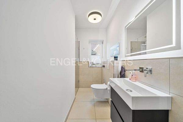 Duschbad im Erdgeschoss