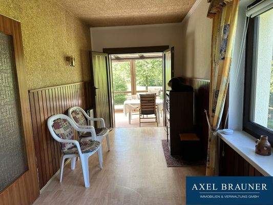 Durchgang Wintergarten