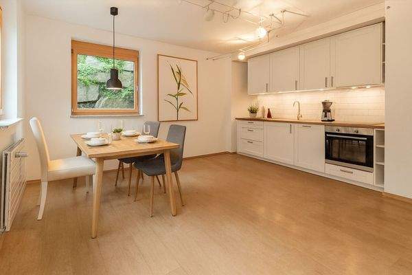 Wohn/- Essbereich (Untergeschoss) - Visualisierung