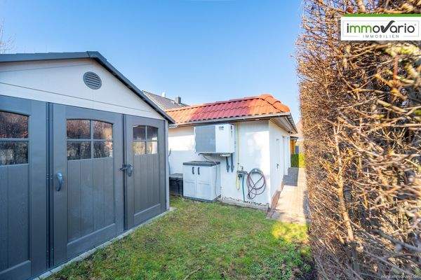 Ansicht Gartenhütte