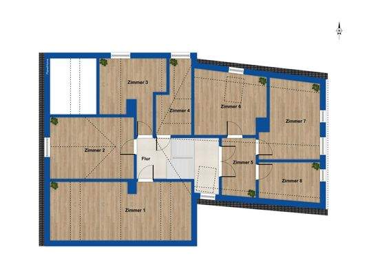 Grundriss Dachgeschoss