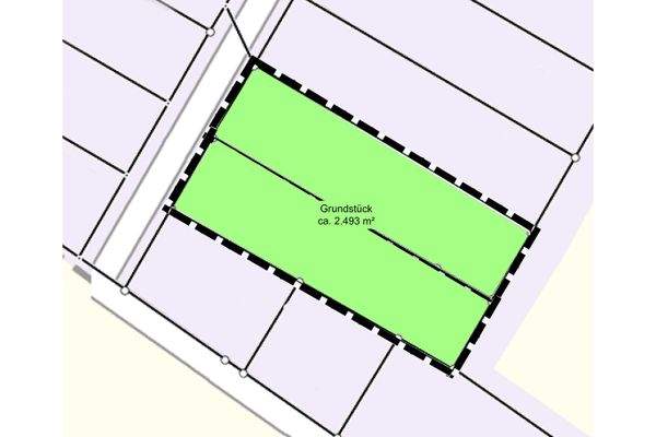 Grundstück - Skizze