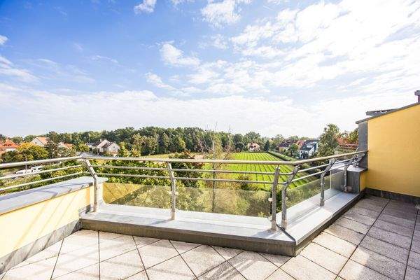 Terrasse am Schlafzimmer