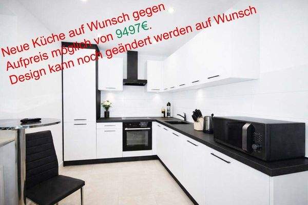 Auf Wunsch neue Küche