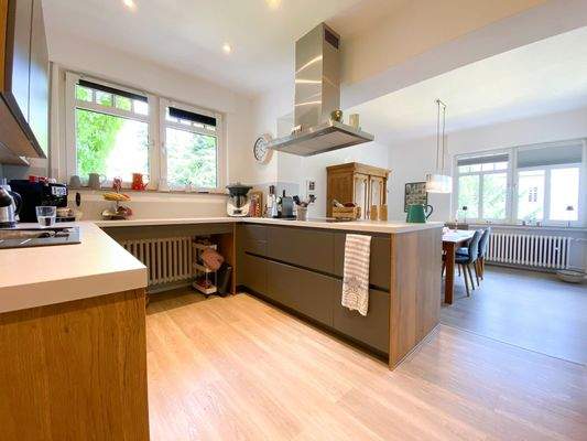 Küche und Essbereich im Obergeschoss