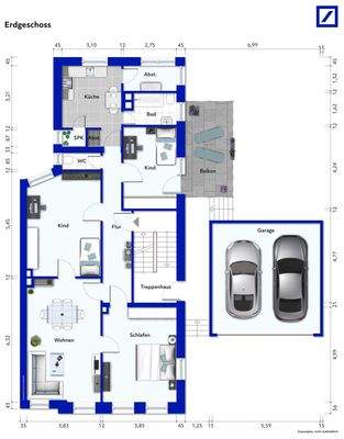 Grundriss Erdgeschoss