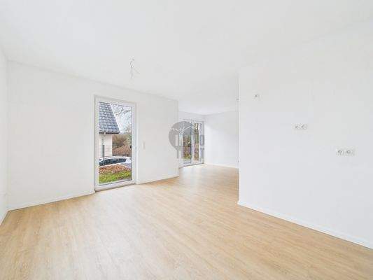 Offene Küche im Wohn-/Essbereich