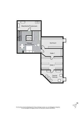 Grundriss Untergeschoss