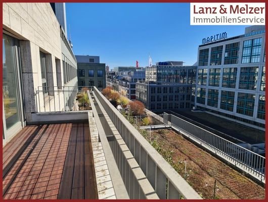 Balkon vor der Küche
