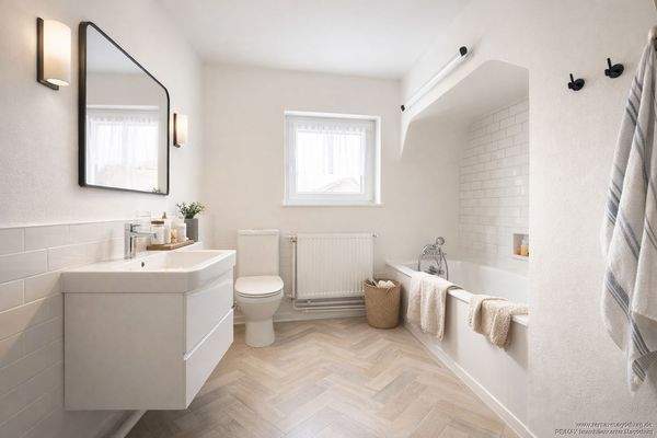 Badezimmer, mit KI erstellt & optimiert 