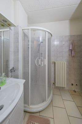 Badezimmer in der Taverne