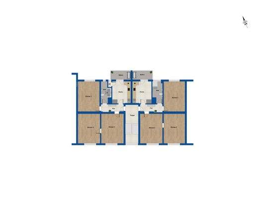 Grundriss 3.Obergeschoss