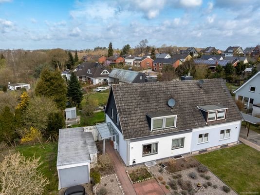 Hausansicht von oben