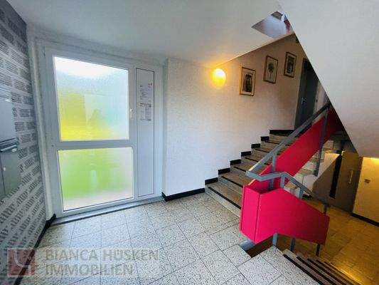 Gepflegtes Treppenhaus