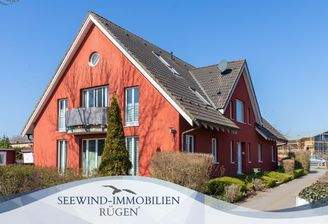 Maisonette-Wohnung mit sonnigem Balkon und 2 Schlafzimmer - in Middelhagen auf der Insel Rügen