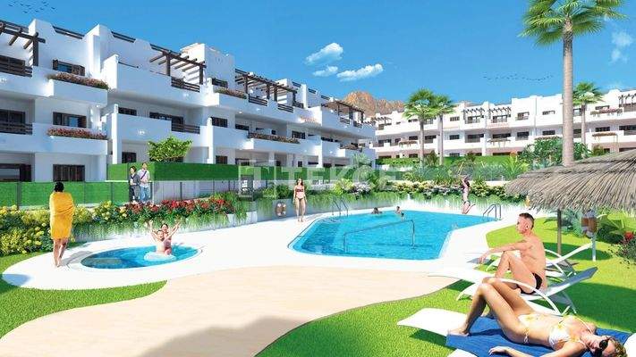 Apartments in a Complex in Almeria Spain
