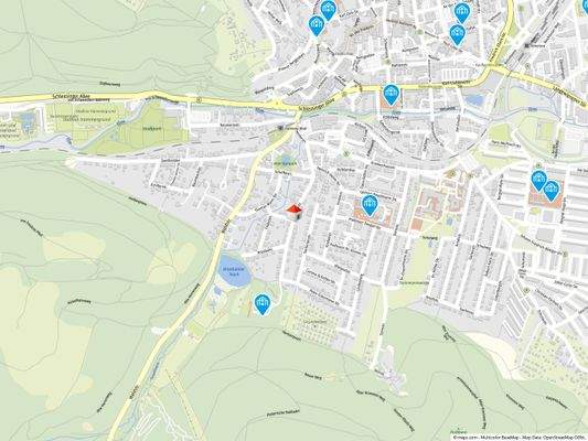 Geolyzer Kartenausschnitt