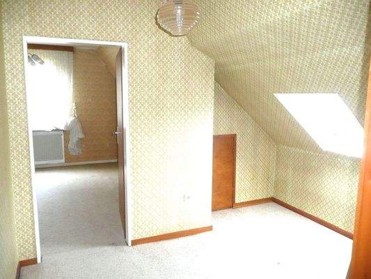 Zimmer im Obergeschoß