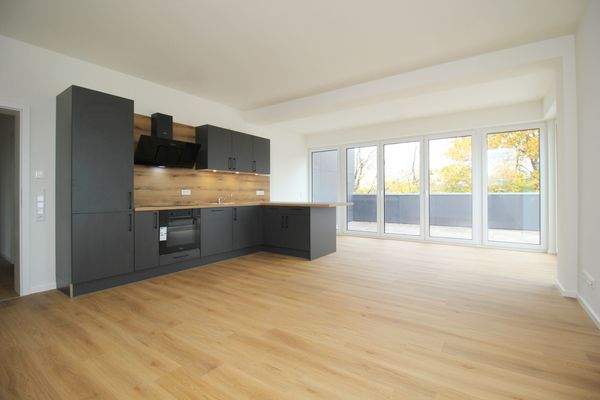 Küche, Wohn- und Essbereich