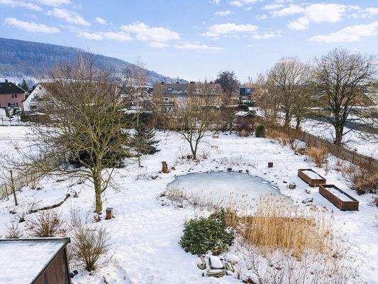 Garten Winteransicht