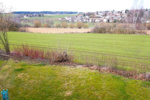 Ausblick Balkon