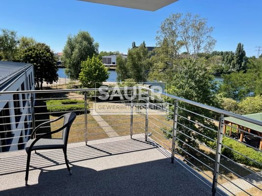 Terrasse mit Spreeblick