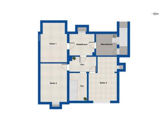 Grundriss Kellergeschoss