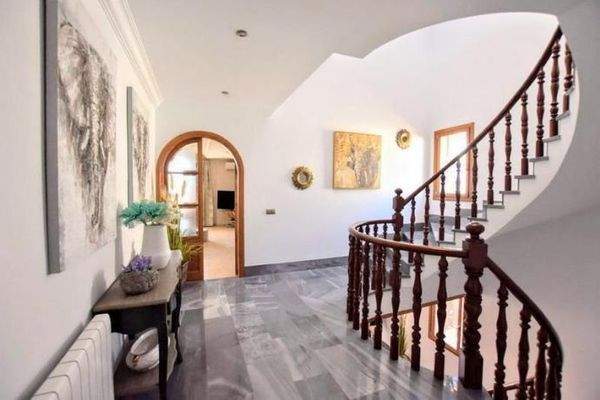 Elegantes Treppenhaus