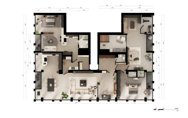 Grundrissvorschlag Masterpiece 20-2-3