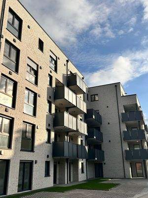 Moderne Wohnanlage außen