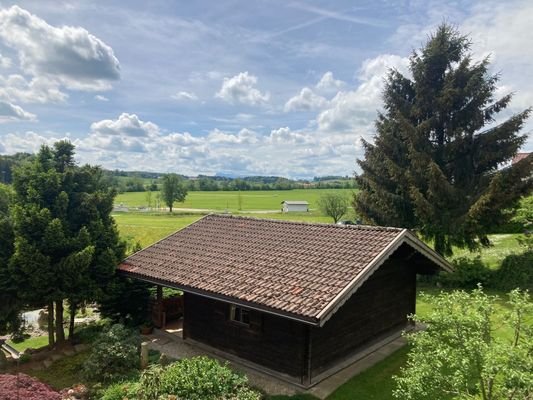 Ausblick von der Terrasse