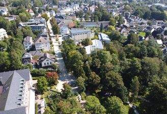 Badstraße Richtung Ortsmitte