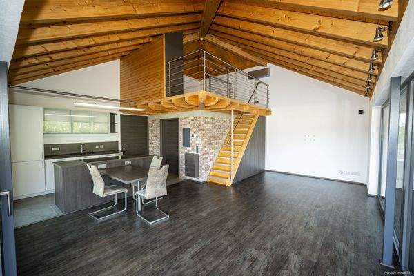 Penthouse Wohn- / Essbereich