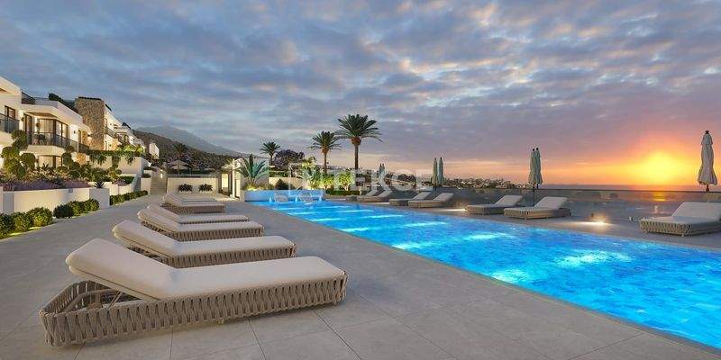 Apartments with Pool Near the Sea in Gazimağusa