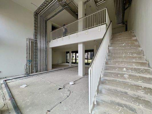 Aufgang zum Zwischengeschoss