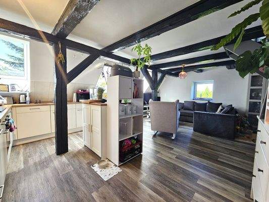 Wohnküche Dachgeschoss