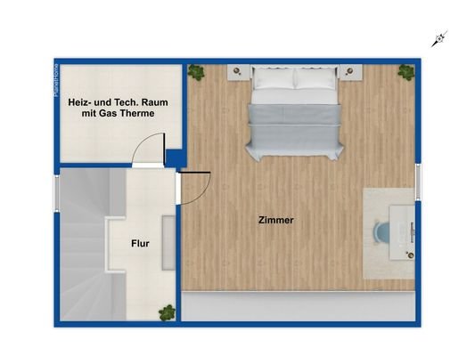 Grundriss Dachgeschoss