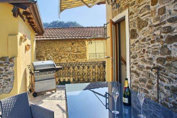 Sitzplatz auf der Terrasse