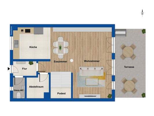 Grundriss Erdgeschoss