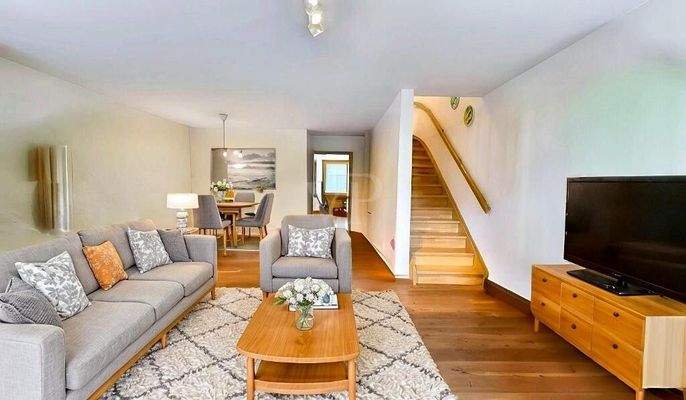 Wohnzimmer im Erdgeschoss