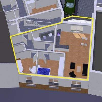 3-D-Ansicht vom Wasserpförtchen