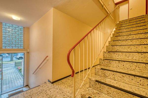 Gepflegtes Treppenhaus