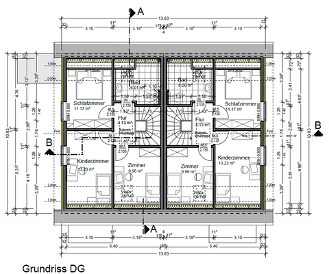Grundriss Dachgeschoss