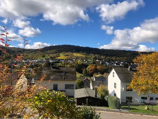 Ausblick von Terrasse und Balkon