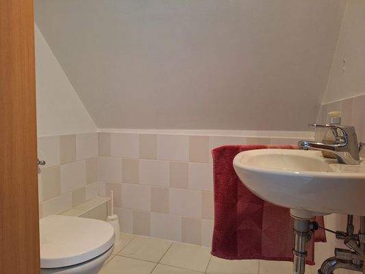 Vermietete Whg. Spitzboden Bad im DG