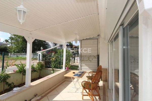 Furnished Semi-Detached House with Private Garden in Belek Antalya