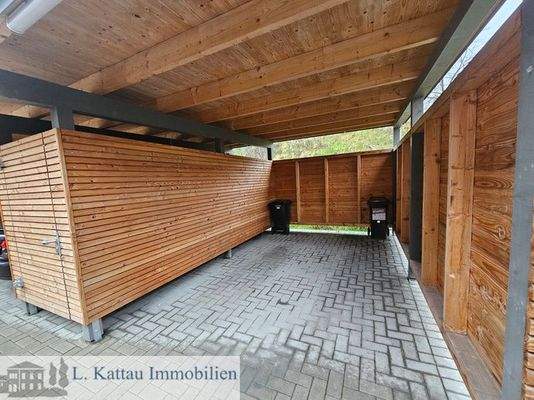 Carport - Abstellraum