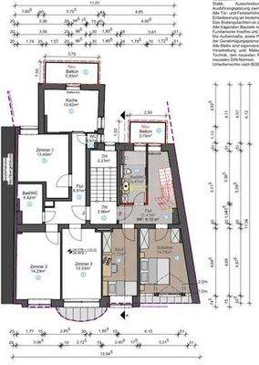 150315693 __ Traumhafte Maisonette-Wohnung mit Schlossblick in Aschaffenburg Innenstadt 2