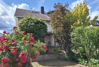 Rückansicht des Hauses