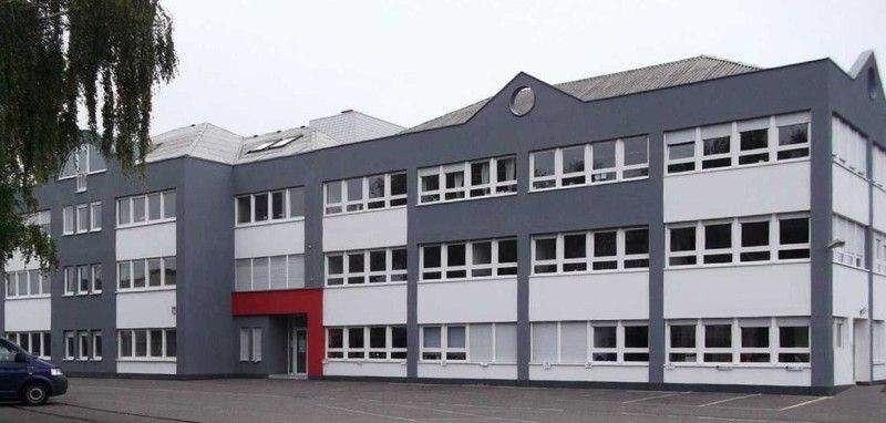 Ansicht mit Eingang Geb. II